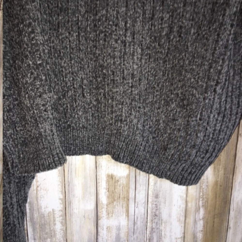 NWT Arizona Jeans Co. Grey Cable - Picture 3 of 5